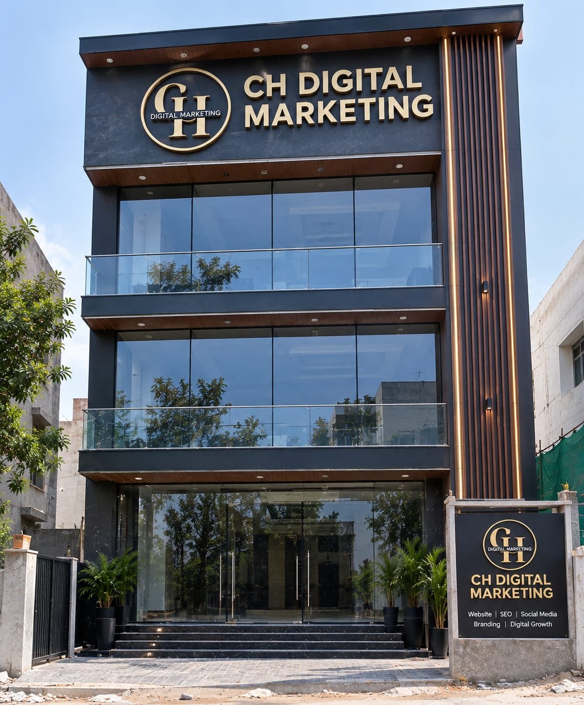 CH Digital Marketing logo