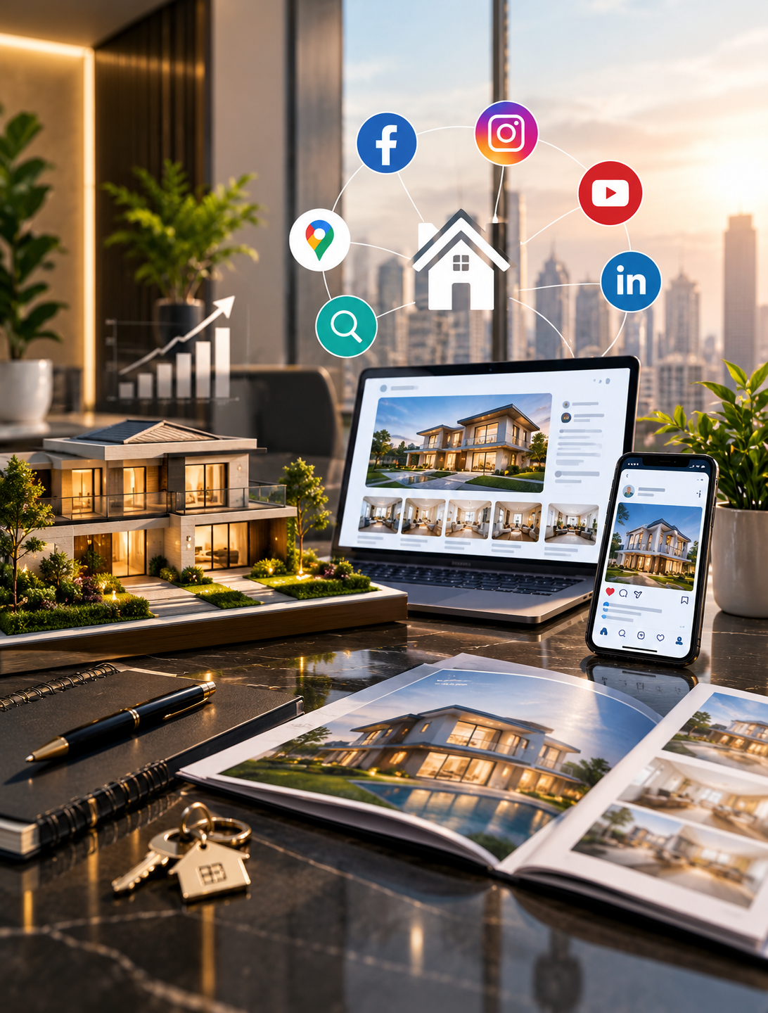 Real estate digital marketing services